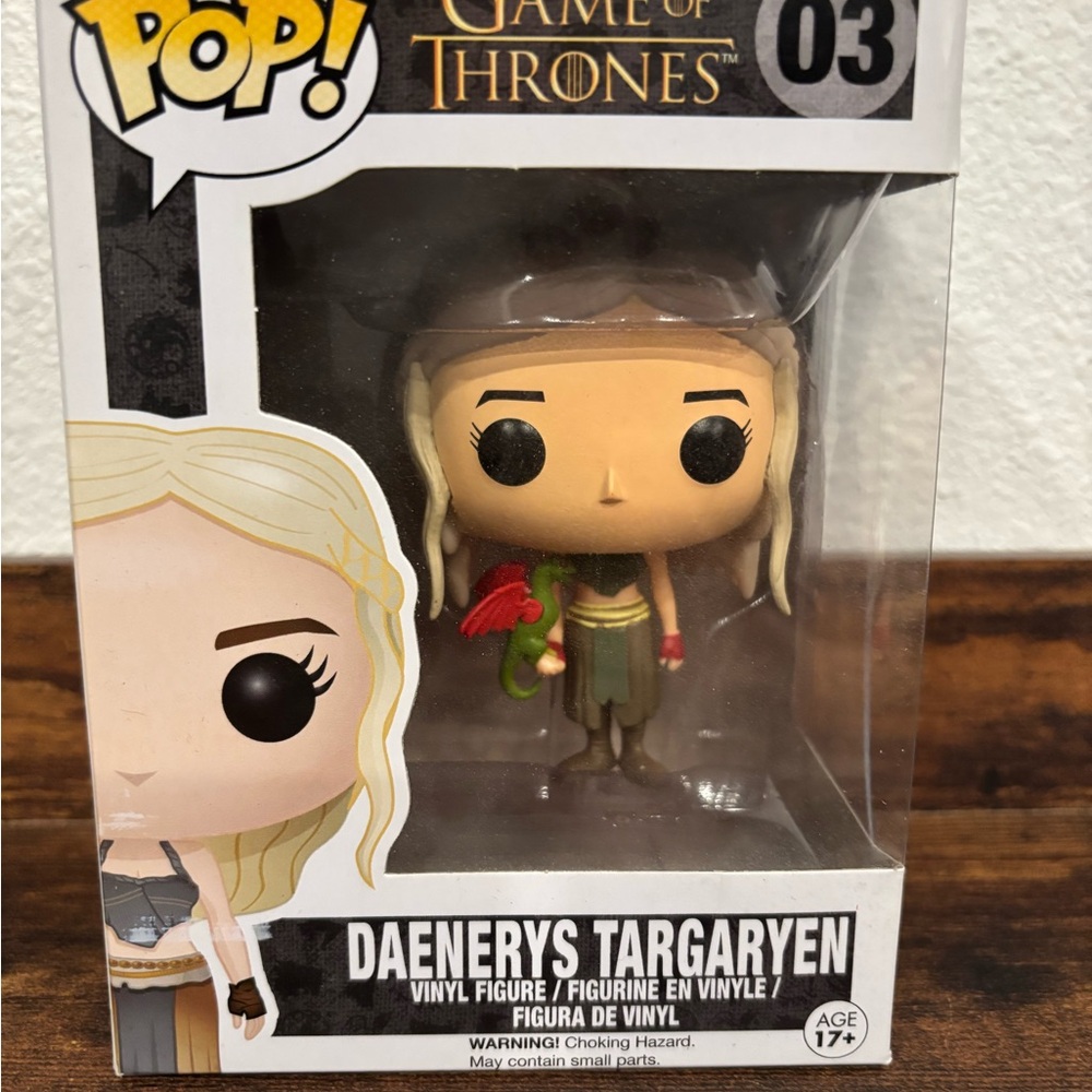 Funko POP! Television Game of Thrones Daenerys Targaryen-Red Dragon Rhaegal #03